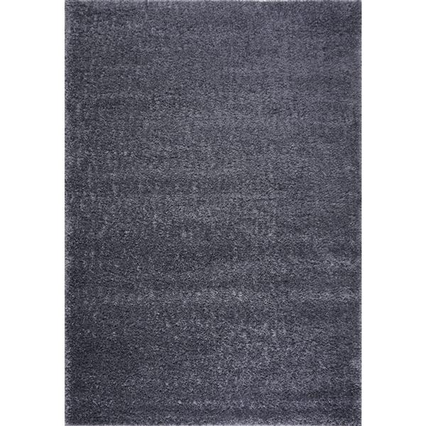 La Dole Rugs® Rabat Turkish Area Rug - 2.6-ft x 4.9-ft - Polypropylene - Gray