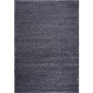 La Dole Rugs® Rabat Turkish Area Rug - 2.6' x 4.9' - Polypropylene - Gray