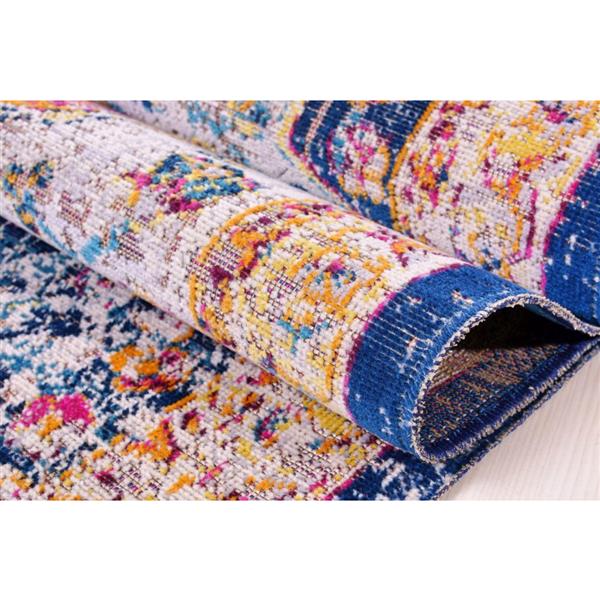 La Dole Rugs®  Area Rug - 7.8-ft x 10.4-ft - Polypropylene - Multicolour