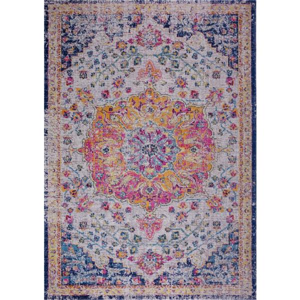 La Dole Rugs®  Area Rug - 7.8-ft x 10.4-ft - Polypropylene - Multicolour