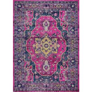 La Dole Rugs®  Beverly Area Rug - 5.3-ft x 7.5-ft - Polypropylene - Pink/Purple