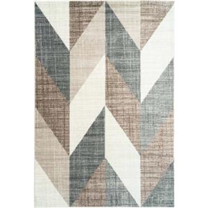 La Dole Rugs® Chevron Area Rug - 10.4' - Polypropylene - Multicolour