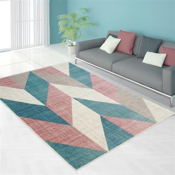 La Dole Rugs®  Chevron Rug - 7.8-ft x 10.4-ft - Polypropylene - Multicolour