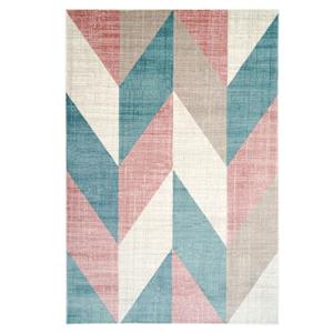 La Dole Rugs® Chevron Area Rug - 3.9' x 5.6' - Polypropylene - Multicolour