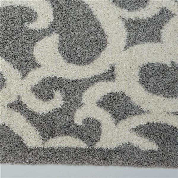 La Dole Rugs® Nanaimo Abstract Area Rug 7.8ft x 10.4ft Microfibre