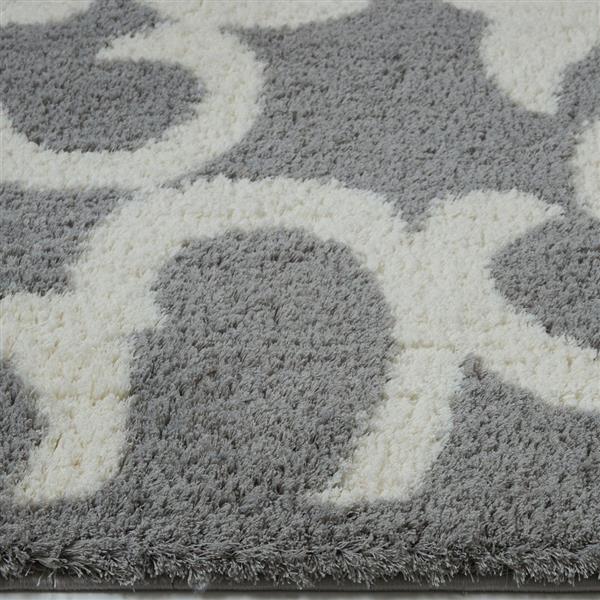 La Dole Rugs® Nanaimo Abstract Area Rug 3.9' x 5.6' Microfibre