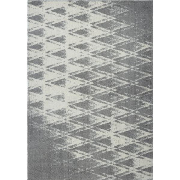 La Dole Rugs® Burnaby Abstract Area Rug 5.3' x 7.5' Microfibre