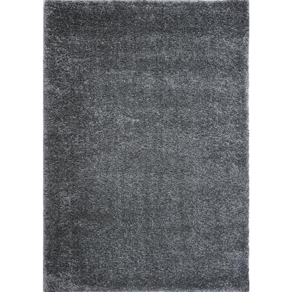 La Dole Rugs®  Candy Area Rug - 7.8-ft x 10.4-ft - Polypropylene - Gray