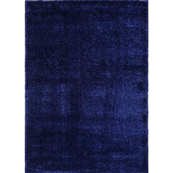 Tapis Candy, 7,8 pi x 10,4 pi, polypropylène, bleu marin