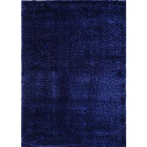 Tapis Candy, 7,8 pi x 10,4 pi, polypropylène, bleu marin