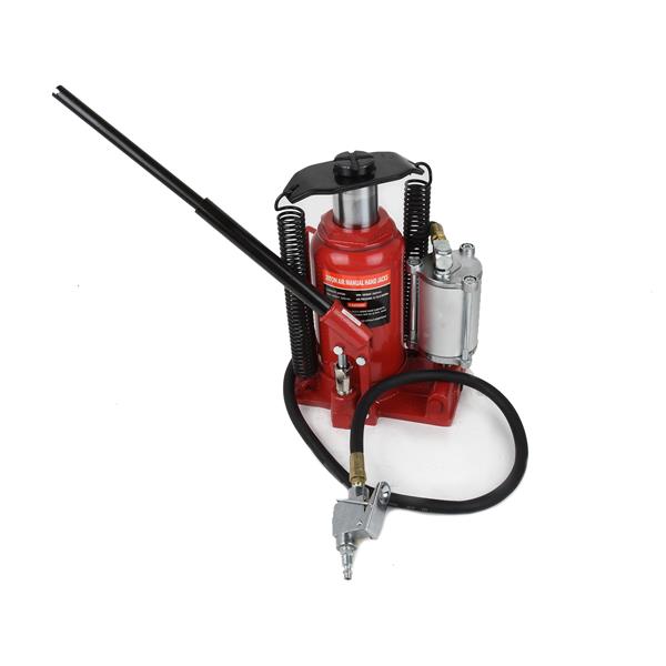 Matrix Toolway 20 Ton Air/Manual Hydraulic Bottle Jack