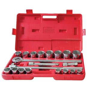 Matrix Toolway 21-Piece Metric 3/4-in Drive Jumbo Socket Set