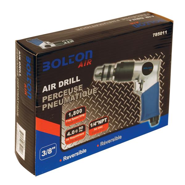 Bolton Air Air Reversible Drill 3/8-in-in Drive 1800RPM Bolton-in