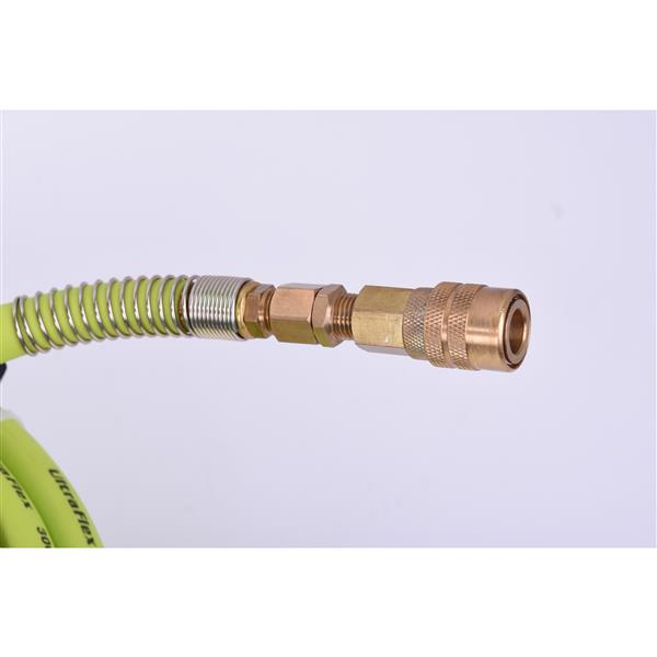 Tuyau d'air pneumatique TOPINCN, tuyau flexible de compresseur d'air haute  pression 5 * 8mm avec connecteur rapide mâle / femelle 15M rouge, tuyau d' air 