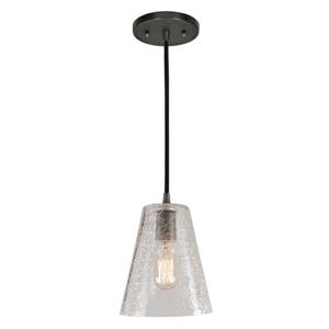 JVI Designs Grand Central 1-Light Pendant - 7.5-in x 71-in - Gun Metal