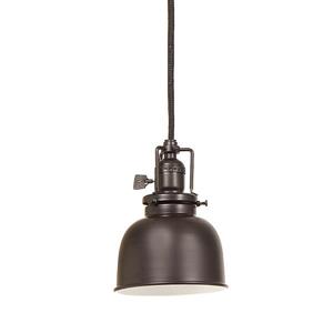 JVI Designs Union Square 1-Light Pendant - 5-in x 68-in - Bronze