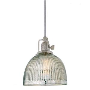 JVI Designs Madison 1-Light Pendant - 69-in - Polished Nickel