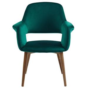 WHI Accent & Dining Chair  - Green Velvet