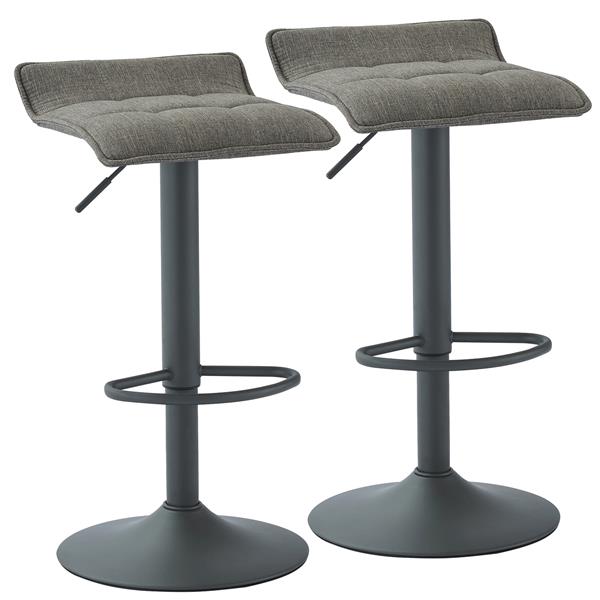 grey adjustable stool