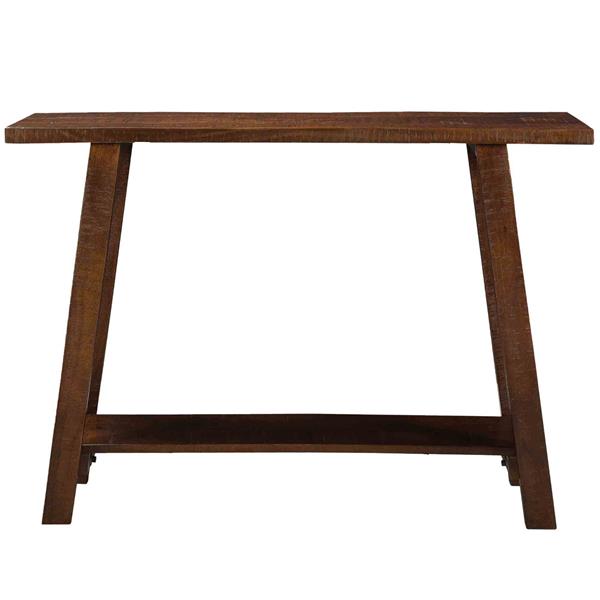 !nspire Console Table - Solid Mango Wood - 42-in x 30-in - Brown