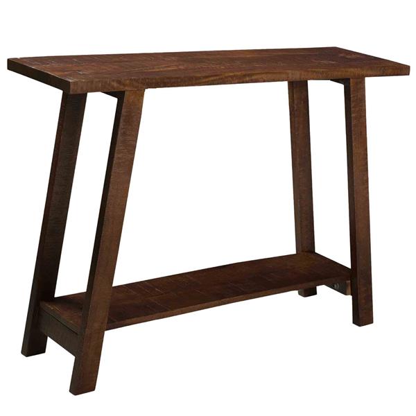 !nspire Console Table - Solid Mango Wood - 42-in x 30-in - Brown