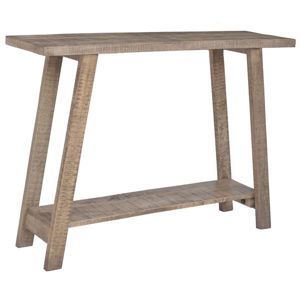Nspire Solid Wood Console Table, Wooden Sofa Table