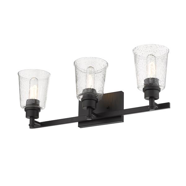 Z-Lite Bohin Contemporary 3-Light Vanity Light - Black