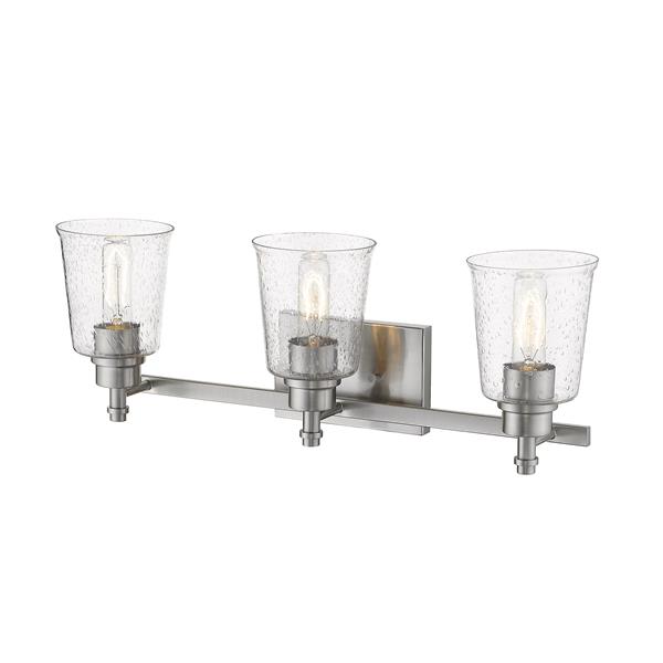 Z-Lite Bohin Contemporary 3-Light Vanity Light - Nickel