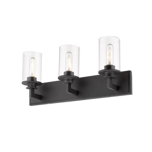 Z-Lite Savannah Modern 3-Light Vanity Light - Bronze