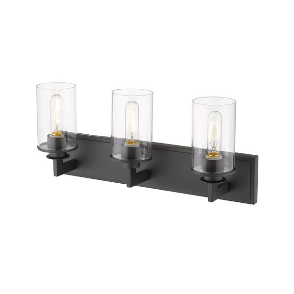 Z-Lite Savannah Modern 3-Light Vanity Light - Bronze