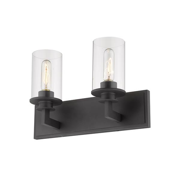 Z-Lite Savannah Modern 2-Light Vanity Light - Bronze