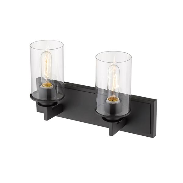 Z-Lite Savannah Modern 2-Light Vanity Light - Bronze