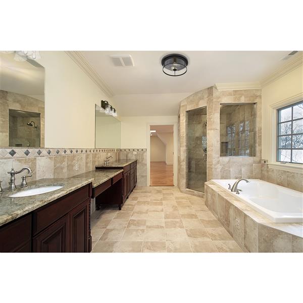 Z-Lite Halliwell 3-Light Vanity Light - Bronze