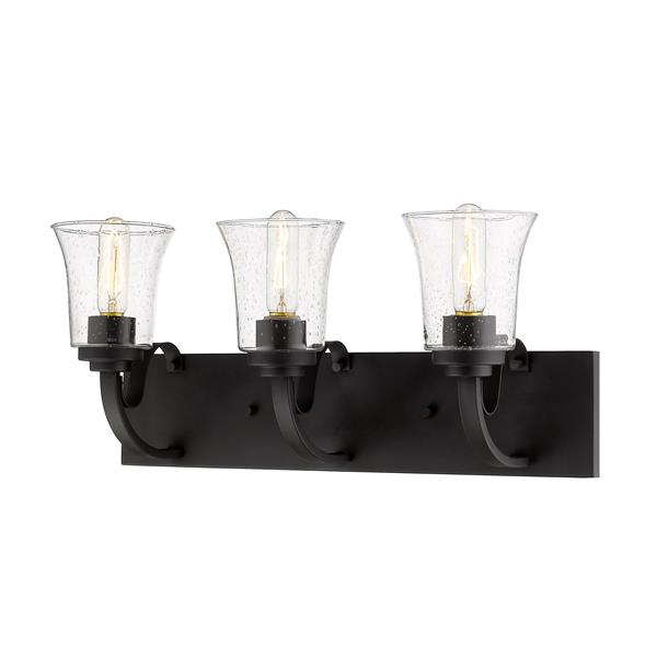 Z-Lite Halliwell 3-Light Vanity Light - Bronze