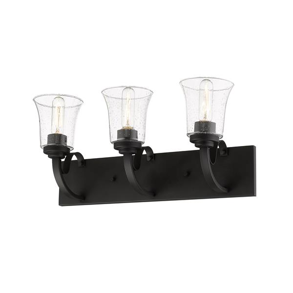 Z-Lite Halliwell 3-Light Vanity Light - Bronze