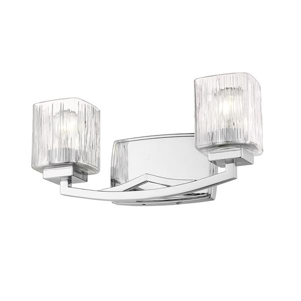 Z-Lite Zaid Contemporary 2-Light Vanity Light - Chrome