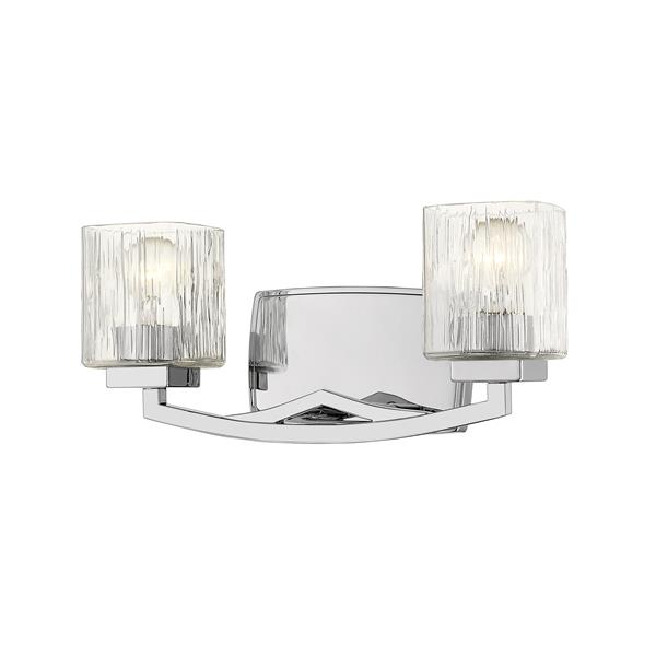 Z-Lite Zaid Contemporary 2-Light Vanity Light - Chrome