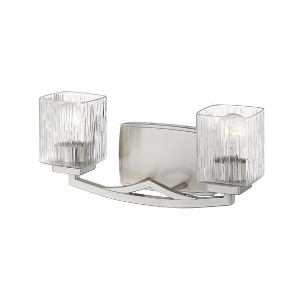 Z-Lite Zaid Contemporary 2-Light Vanity Light - Nickel