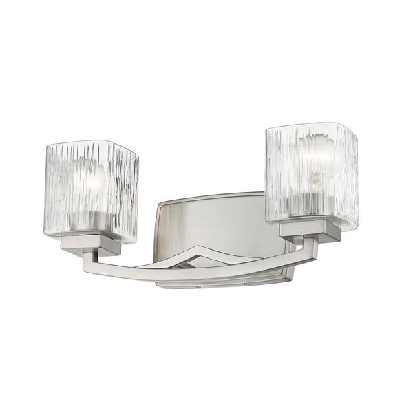 Z-Lite Zaid Contemporary 2-Light Vanity Light - Nickel