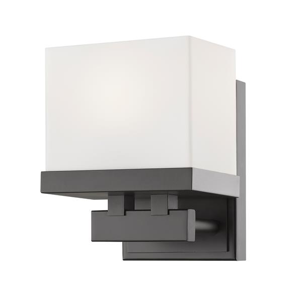 Z-Lite Rivulet Contemporary 1-Light LED Vanity Light - Bronze