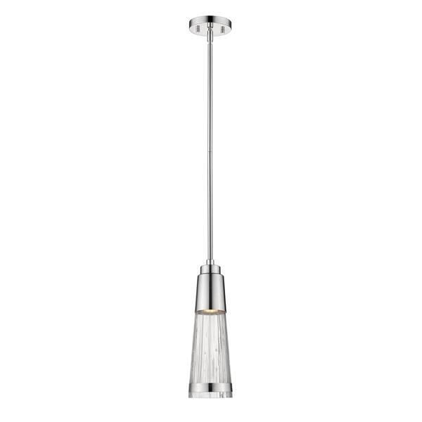 Z-Lite Ethos 1-Light Pendant Light - Chrome