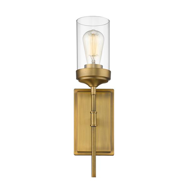 Z-Lite Calliope 1-Light Wall Sconce - Brass