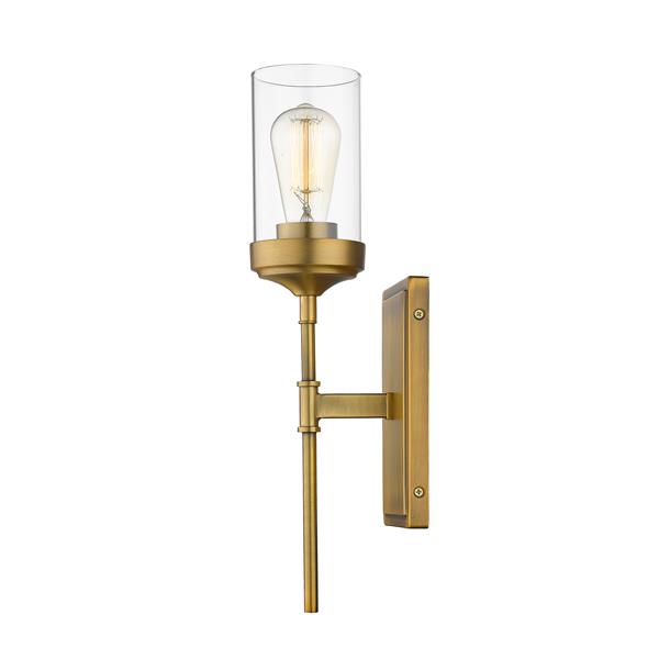 Z-Lite Calliope 1-Light Wall Sconce - Brass