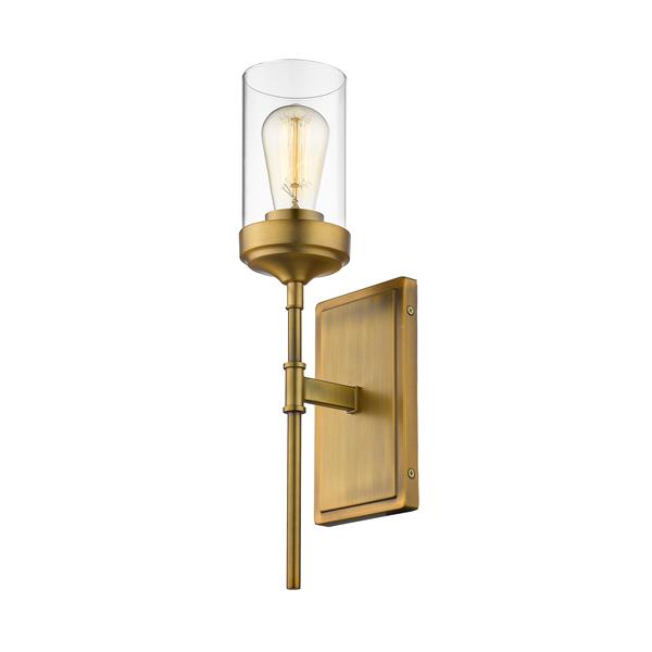 Z-Lite Calliope 1-Light Wall Sconce - Brass