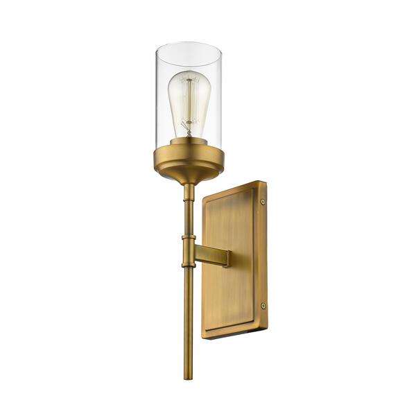 Z-Lite Calliope 1-Light Wall Sconce - Brass