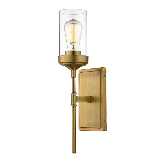 Z-Lite Calliope 1-Light Wall Sconce - Brass