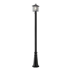 Z-Lite Aspen 1-Light Outdoor Post Light - Black