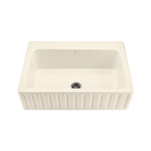 Reliance McCoy Single Sink - 22.25-in x 9.25-in - Acrylic - Off-White ...