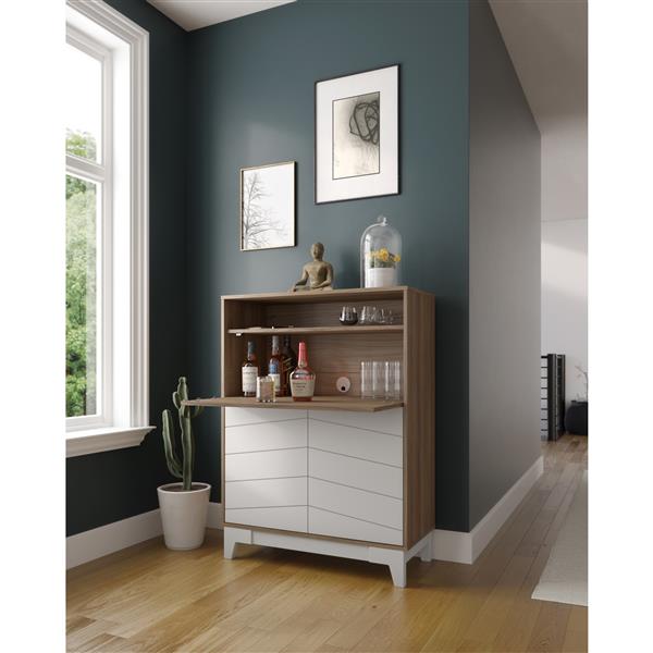 white tile top kitchen table