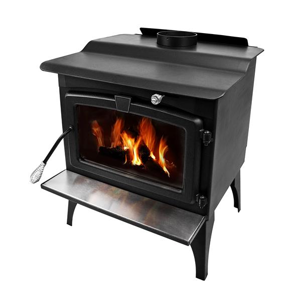 Pleasant Hearth 1 800 Sq Ft Medium Wood Burning Stove Lws 127201